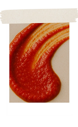 Une assiette de spaghettis à la sauce Ozé