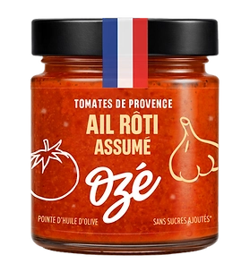 Sauce tomate Ozé - Ail rôti assumé