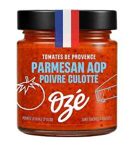 Sauce tomate Ozé - Parmesan AOP, poivre culotté